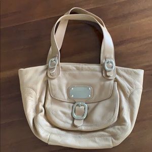 Tan Michael Kors handbag